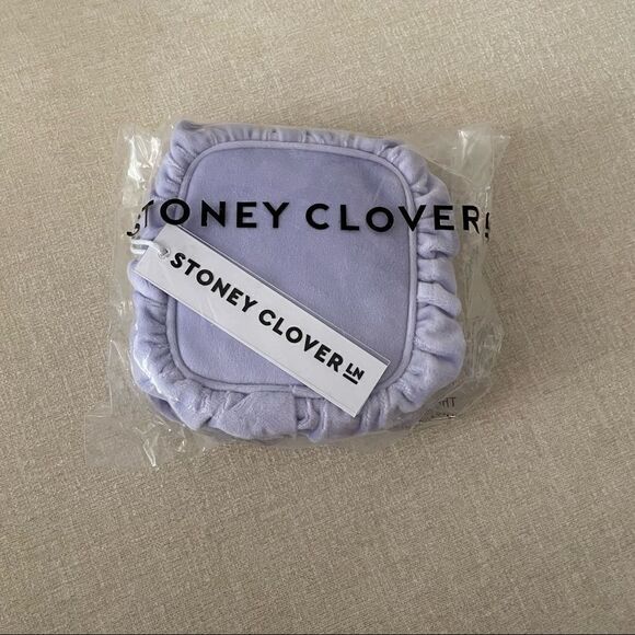 Stoney clover lane velvet mini pouch - Picture 1 of 4